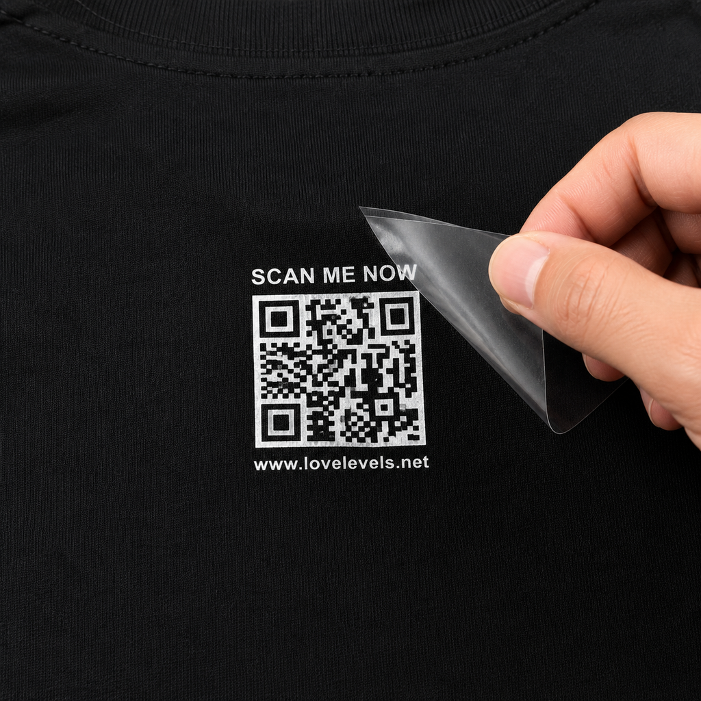 Ready-To-Press QR DTF Transfer
