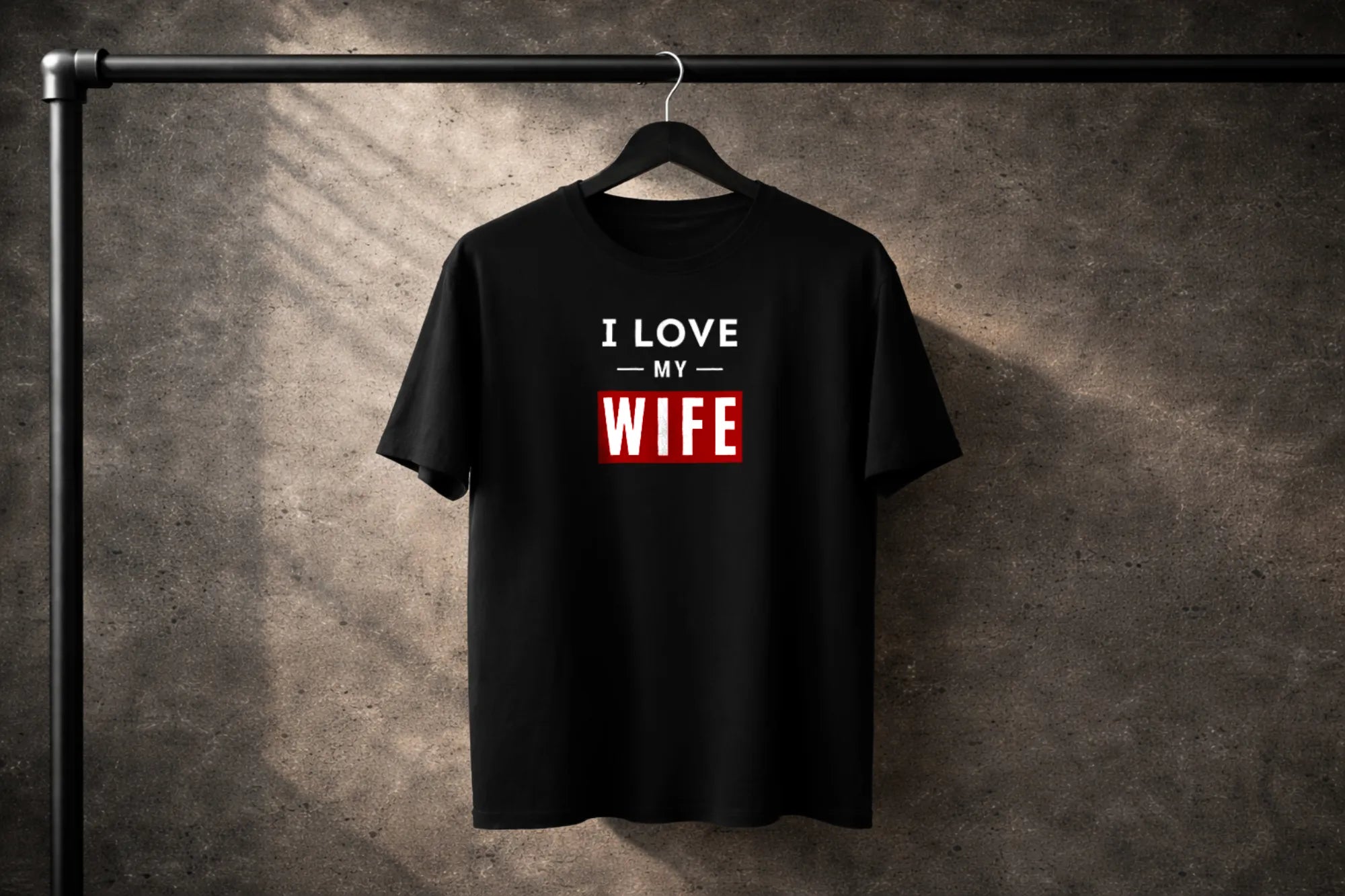 I Love My Wife Shirt – Romantic Husband Statement Tee