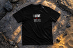 I Love My Wife Bold Outline – Romantic Husband Statement Tee