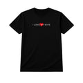 I Love My Wife Heart Overlay – Romantic Husband Statement Tee
