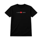 I Love My Wife Heart Overlay – Romantic Husband Statement Tee