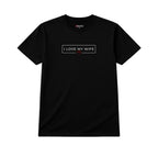 I Love My Wife Minimal Box – Romantic Husband Statement Tee
