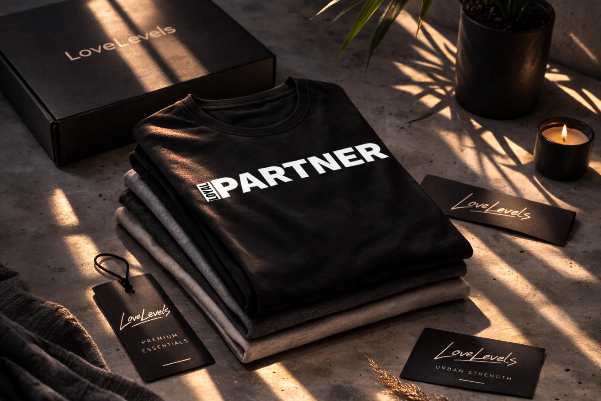 Loyal Partner Shirt – Minimal Relationship Statement Tee