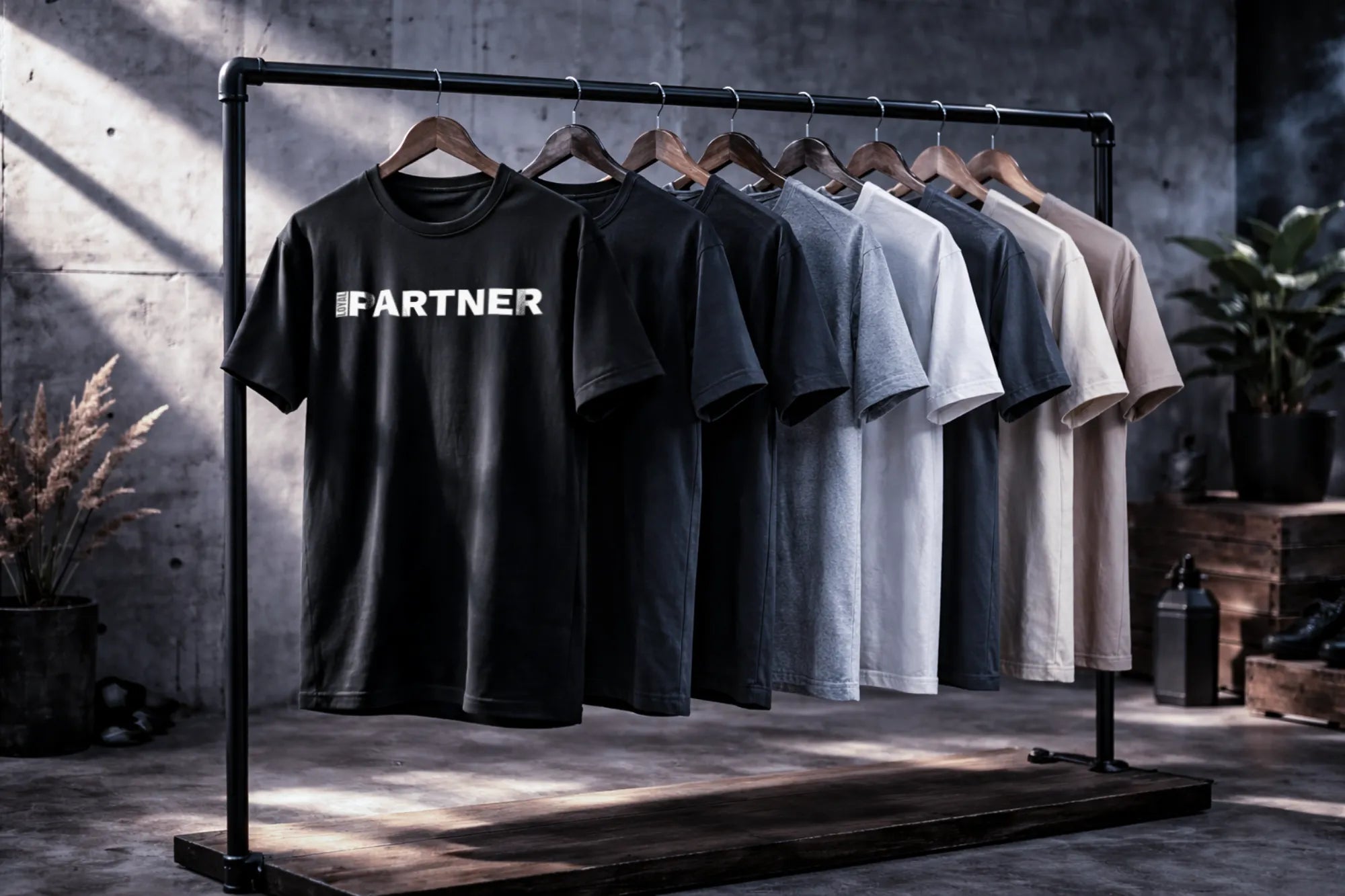 Loyal Partner Shirt – Minimal Relationship Statement Tee