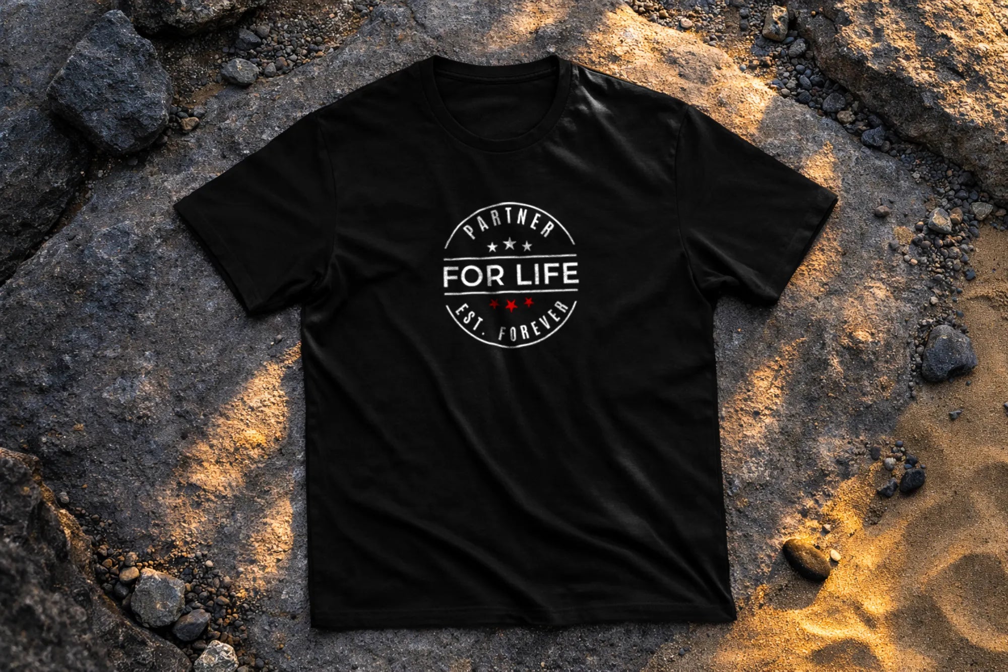 Partner For Life Shirt – Romantic Relationship Statement Tee