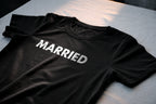 MARRIED Bold Block Statement Tee