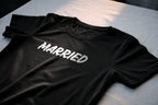 MARRIED Script Casual Tee