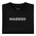 MARRIED Bold Block Statement Tee