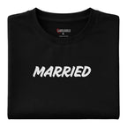 MARRIED Script Casual Tee