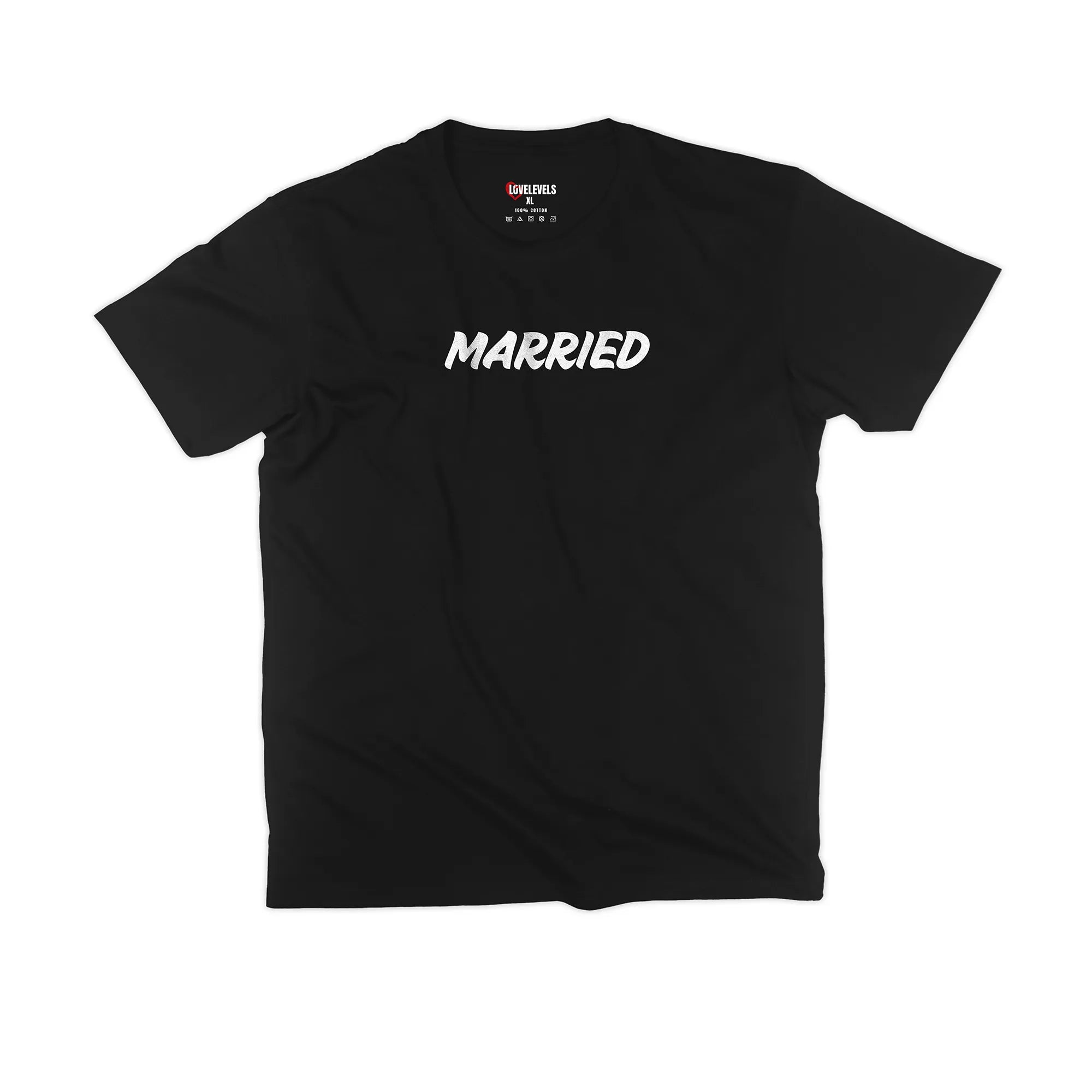 MARRIED Script Casual Tee