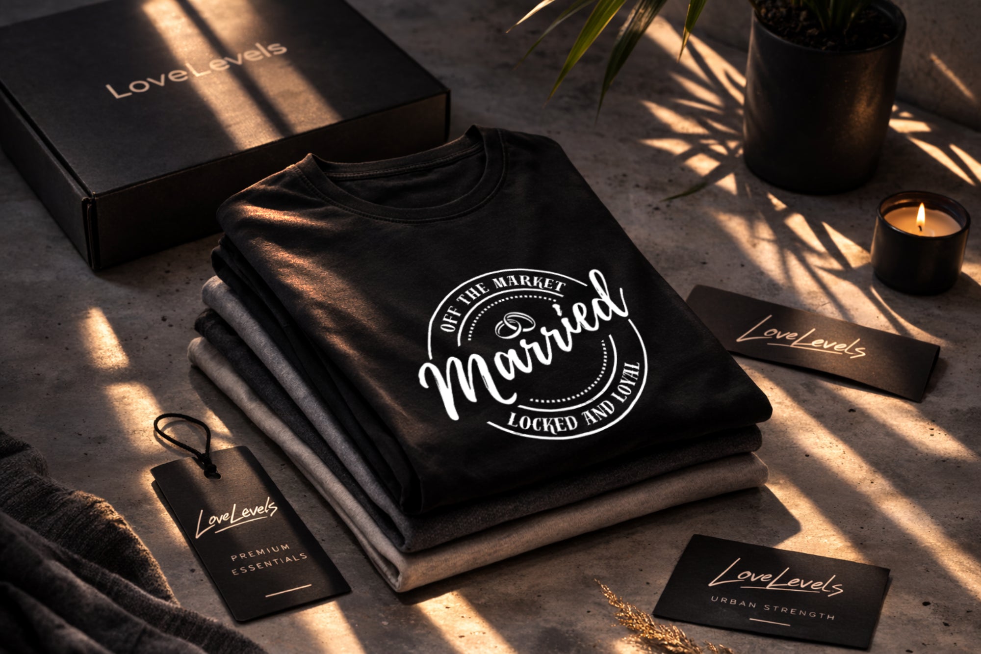 Off The Market Married Shirt – Locked and Loyal Husband Tee
