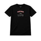 Partner For Life Varsity Outline – Romantic Relationship Statement Tee
