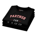Partner For Life Varsity Outline – Romantic Relationship Statement Tee