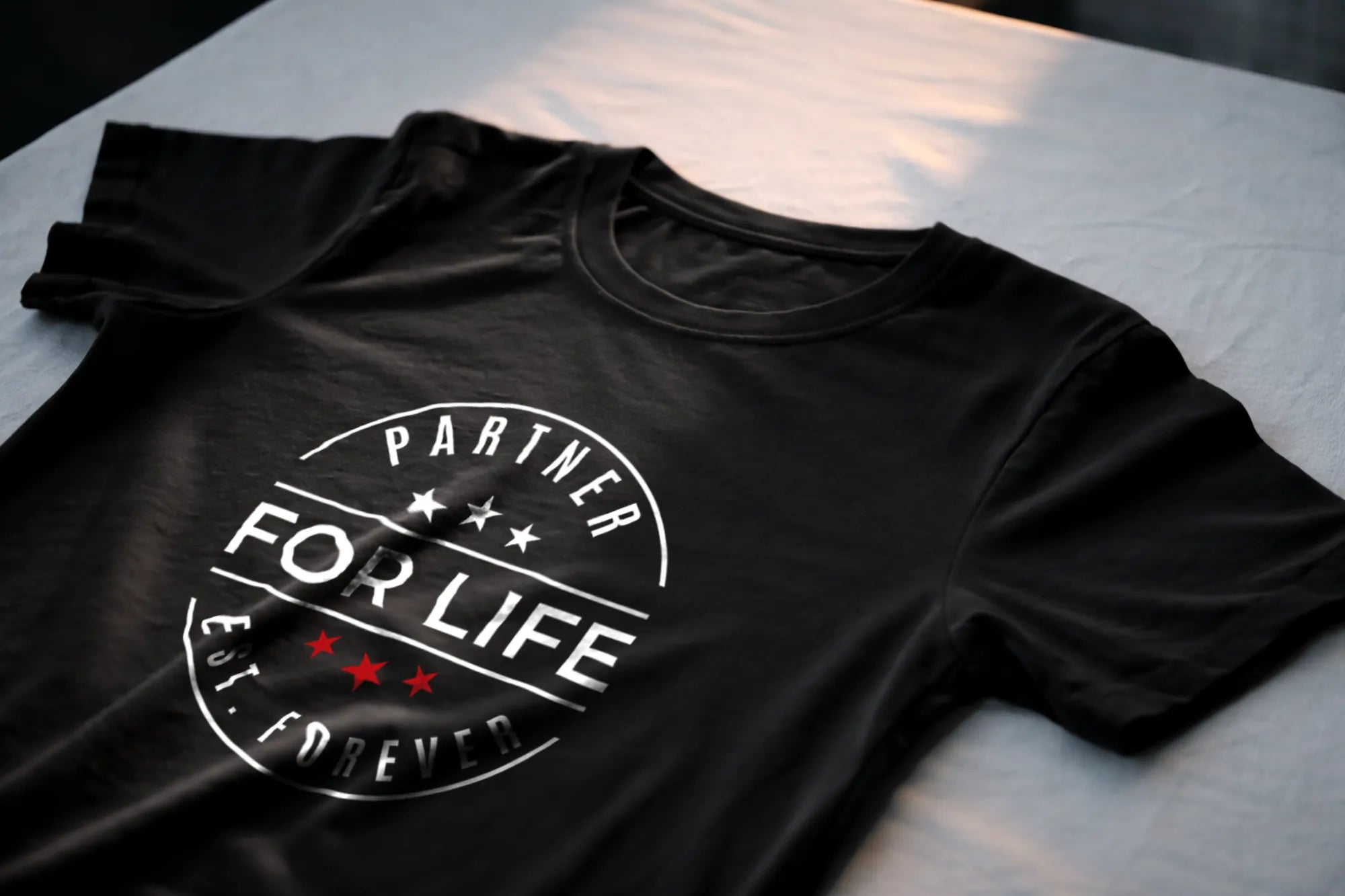 Partner For Life Shirt – Romantic Relationship Statement Tee
