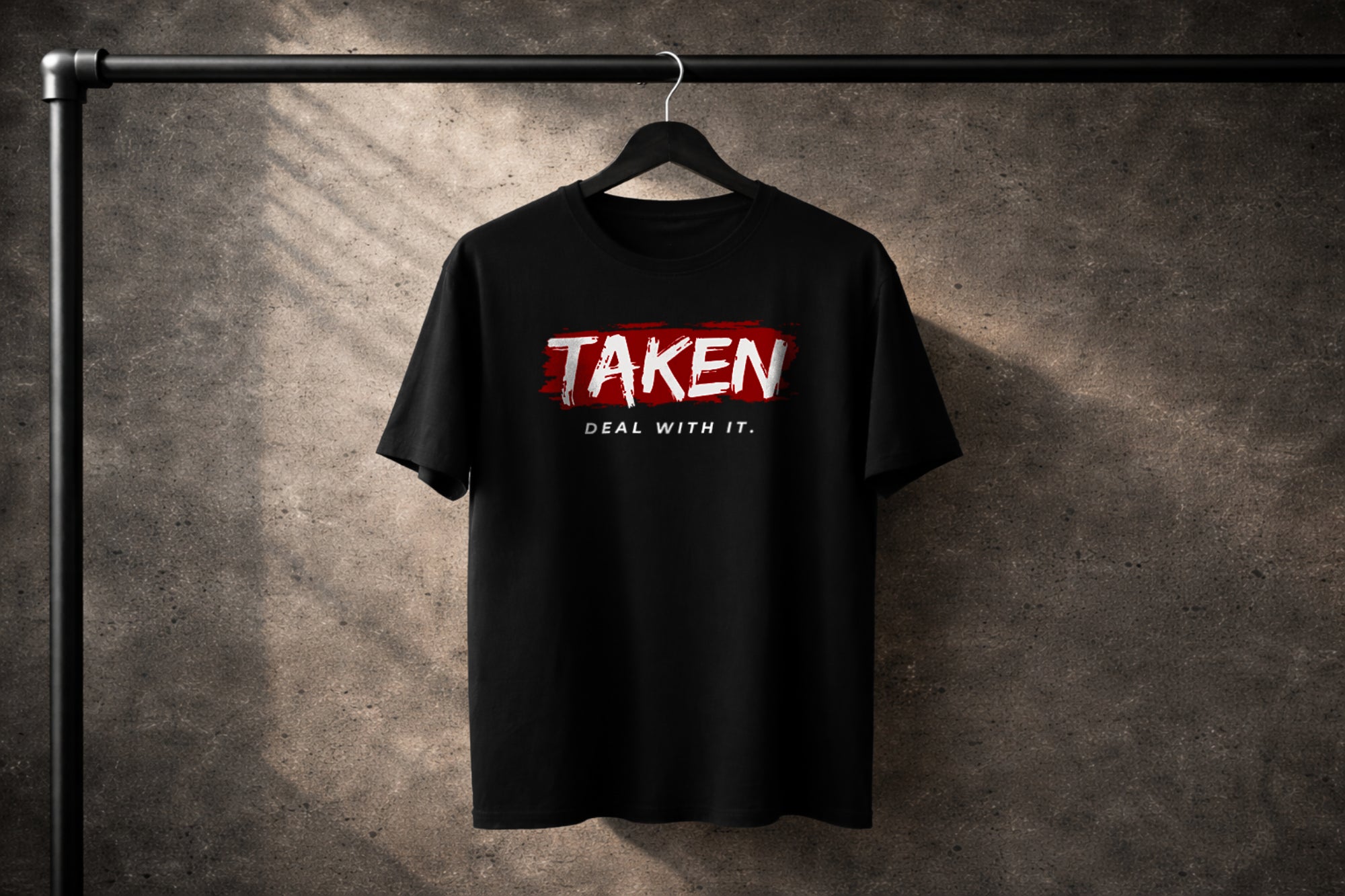 Taken Deal With It Shirt – Bold Relationship Statement Tee