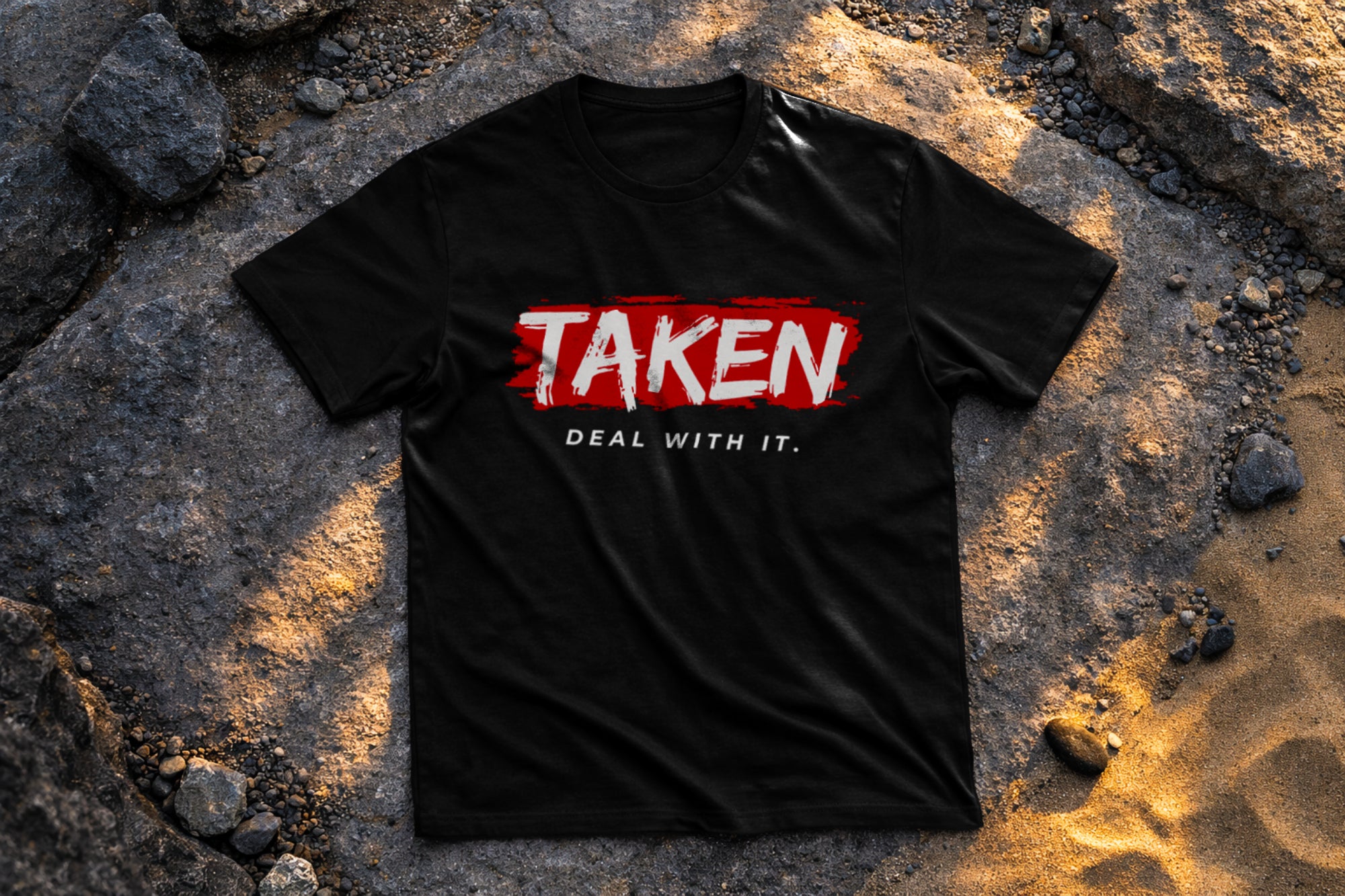 Taken Deal With It Shirt – Bold Relationship Statement Tee