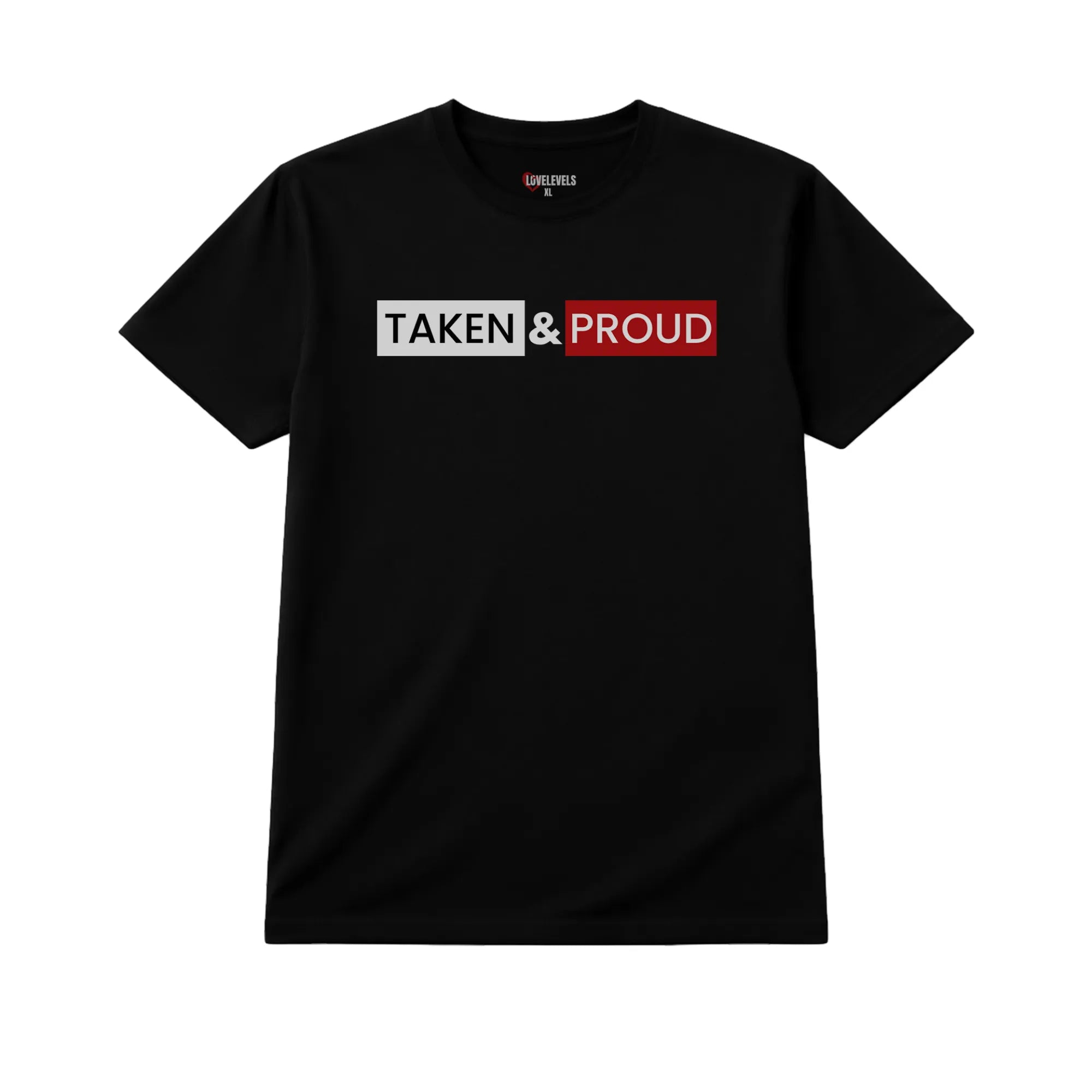 Taken & Proud Split Color Block – Statement Tee