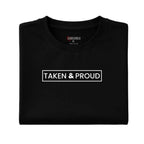 Taken & Proud Full Outline Bar Statement Tee