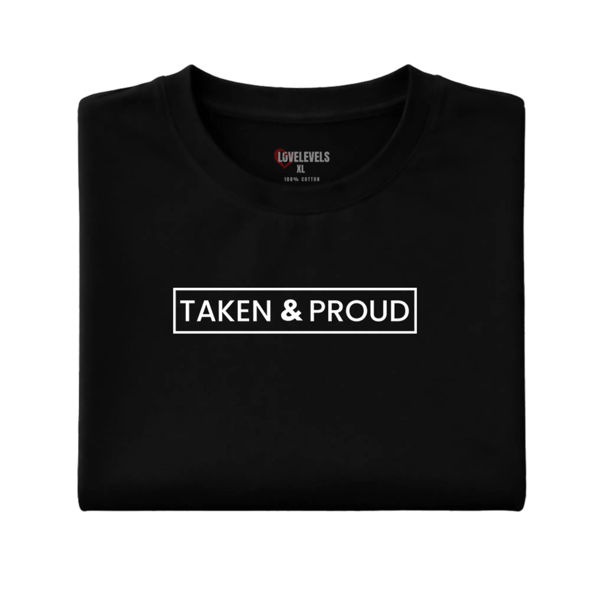 Taken & Proud Full Outline Bar Statement Tee