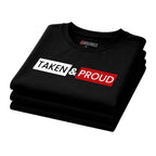 Taken & Proud Split Color Block – Statement Tee