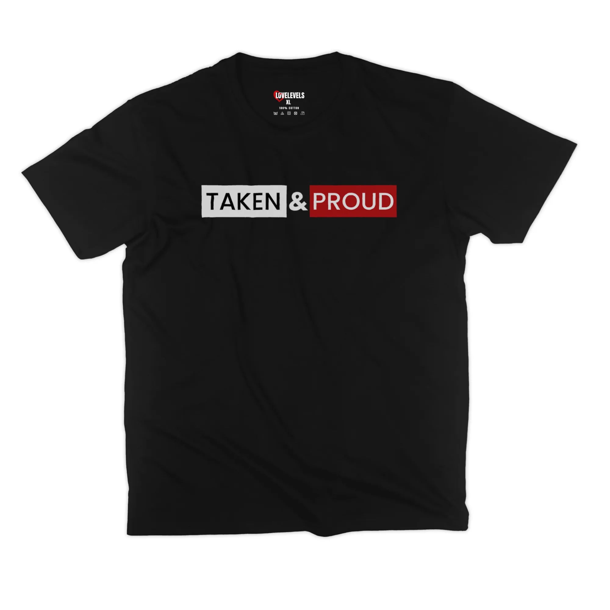 Taken & Proud Split Color Block – Statement Tee