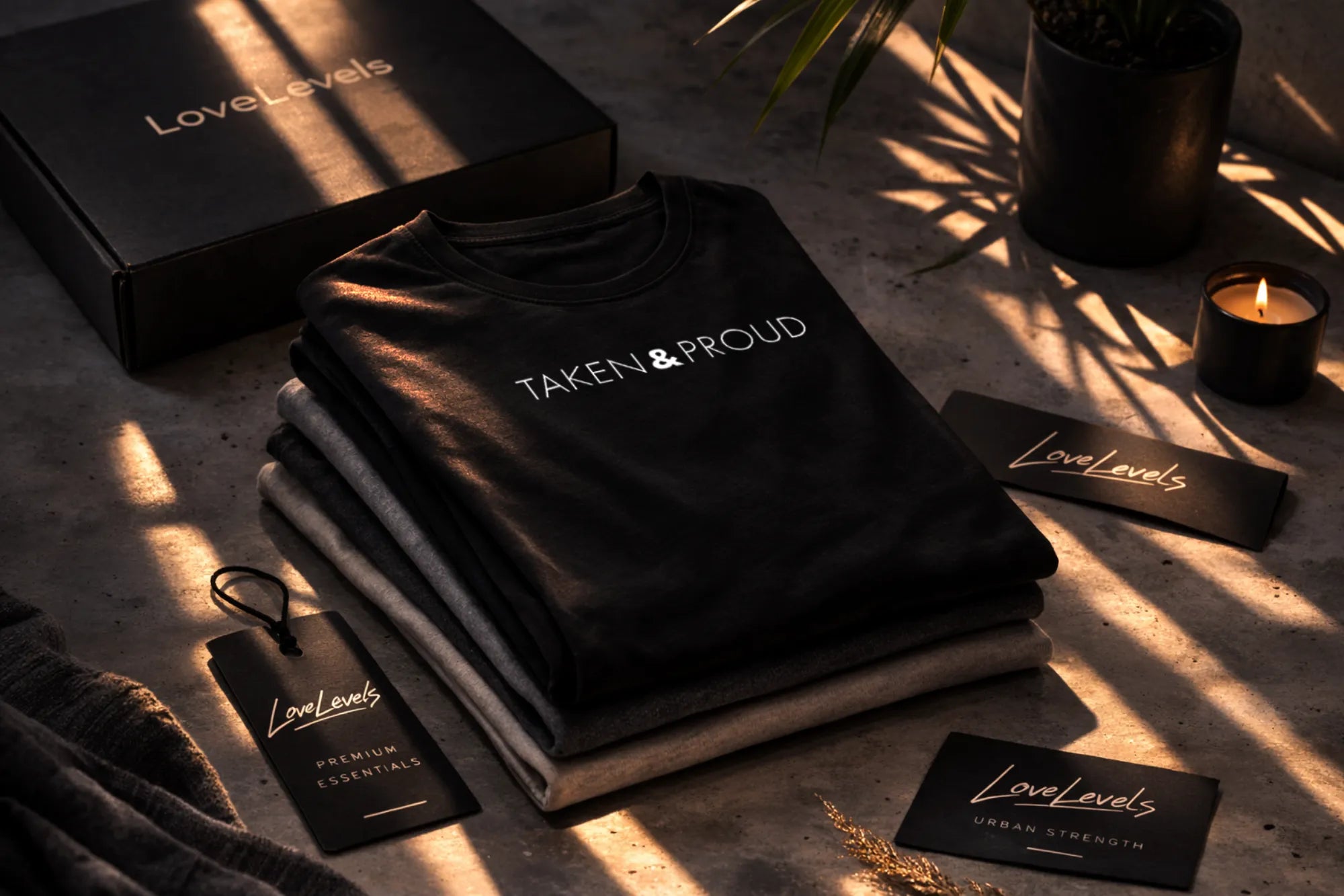 Taken & Proud Outline Statement Tee