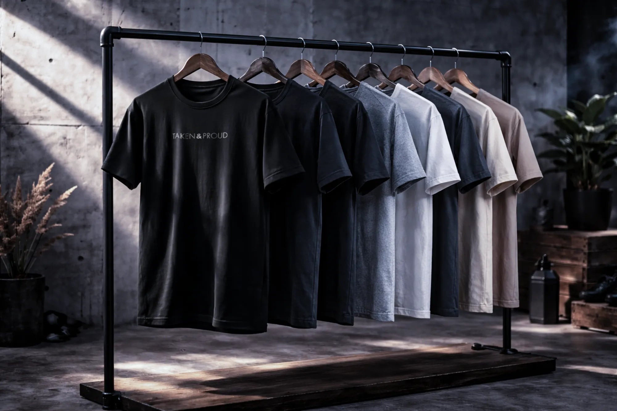 Taken & Proud Outline Statement Tee
