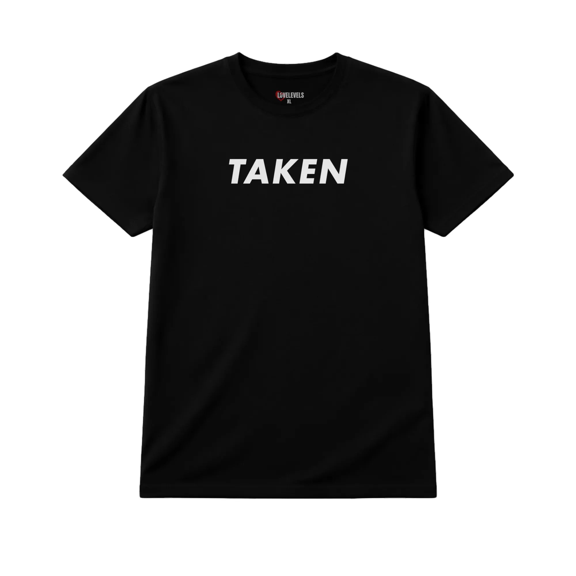 Taken Relationship Shirt – Minimal Statement Tee