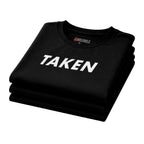 Taken Relationship Shirt – Minimal Statement Tee