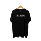 Taken Relationship Shirt – Minimal Boxed Letter Statement Tee